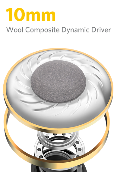 wool composite dynamic driver